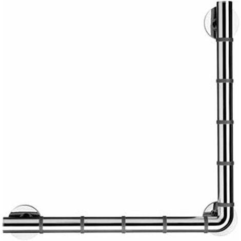Croydex L-Shaped Grab Bar Hand Rail, Grab N Grip Non-Slip Shower Handle (1/5)
