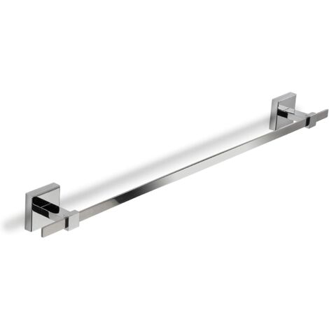 Croydex Flexi-Fix Towel Rail, Chrome, Bathroom Towel Bar, 68cm Length - Cheadle (1/5)
