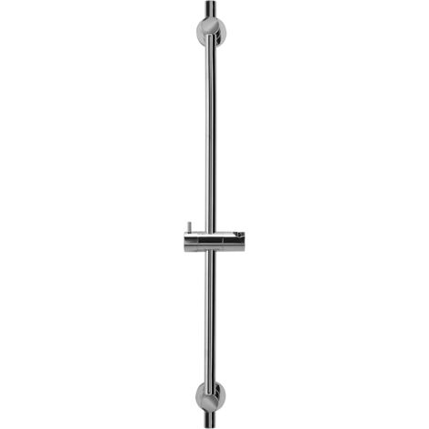 Croydex Flexi-Fix 800mm Shower Riser Rail Adjustable Fixing Brackets, Chrome (1/5)
