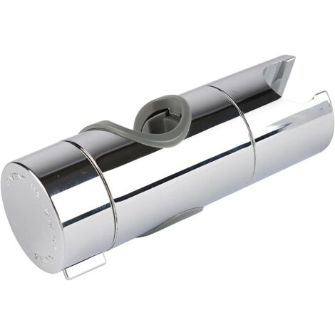 Croydex Universal Riser Rail Slider - Chrome