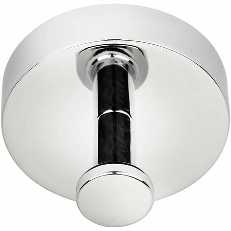 Croydex Flexi-Fix Robe & Towel Hook, Chrome Plated - Romsey (1/5)