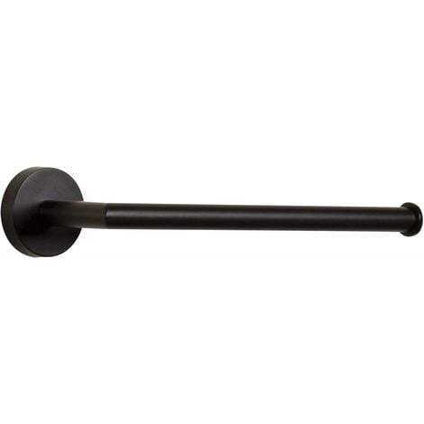 Croydex Epsom Black Flexi-Fix - Towel Bar