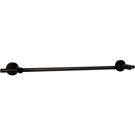 Croydex Epsom Black Flexi-Fix - Towel Rail