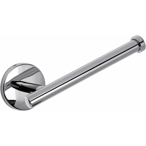 Croydex Modern Toilet Roll Holder in Chrome, Bathroom Accessories - Hampstead (1/4)