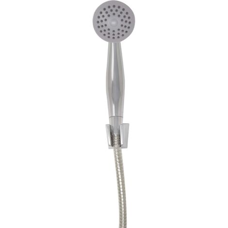 Croydex Single Setting Shower Head Handset With Bracket - Amalfi (1/5)