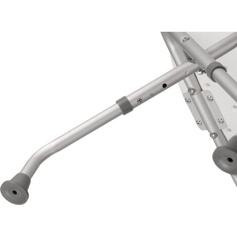 Croydex Adjustable Bathroom & Shower Stool, Bath Chair with Non-Slip Feet