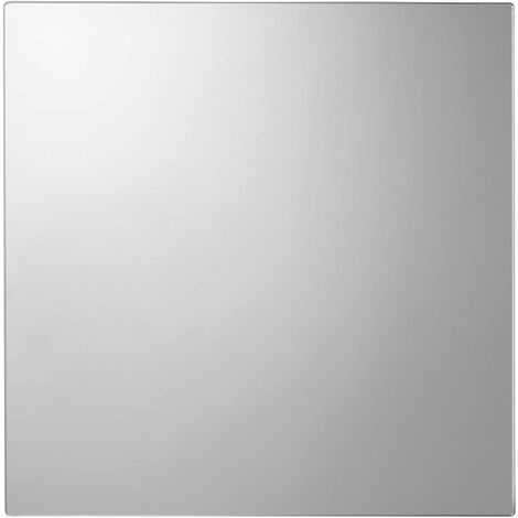 Croydex Small Square Recessed Bathroom Cabinet, Mirrored Door, 45 x 45cm - Dart