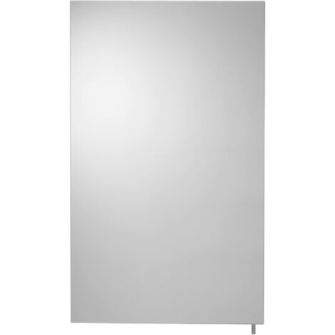 Croydex Single Door Stainless Steel Bathroom Cabinet, 67 x 40cm - Finchley (1/4)
