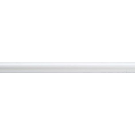 Croydex Modular Shower Curtain Rod White, 4 Way Fit
