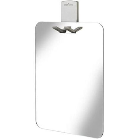 Croydex Small Shower Mirror with Razor Holder for Bathroom (1/4)