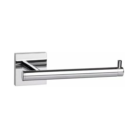 Croydex Flexi-Fix Square Toilet Roll Holder, Chrome - Chester (1/5)