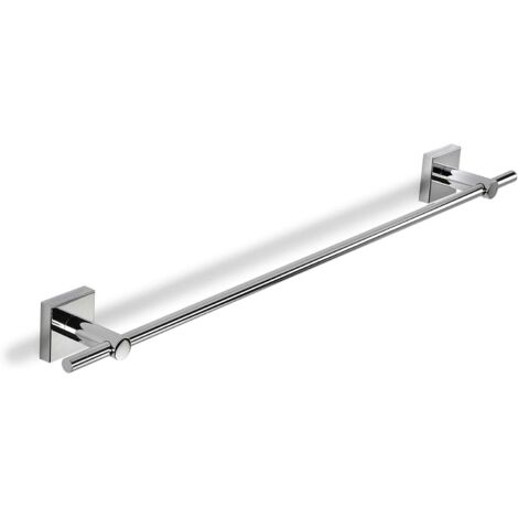 Croydex Flexi-Fix Bathroom Towel Rail, Chrome, 70cm Length - Chester (1/5)