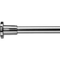 Croydex Self Supporting Telescopic Shower Curtain Rod 1100mm to 2600mm Chrome