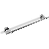 Croydex Flexi-Fix Bathroom Towel Rail, Chrome, 70cm - Epsom