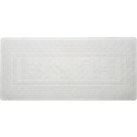 Croydex BATH Rubber Non-Slip Bath Mat 34 x 74cm - White or Grey