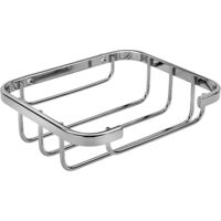 Croydex Rust Free Soap Dish Wall Mounted Basket for Bathroom Sink