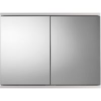Croydex Simple 2 Door Self-Assembly Bathroom Cabinet, White 45 x 60- Simplicity
