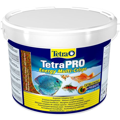 Tetra Pro Energy - mangime di base premium nutrizionalmente bilanciato -  Secchiello Allevatori 10 Litri