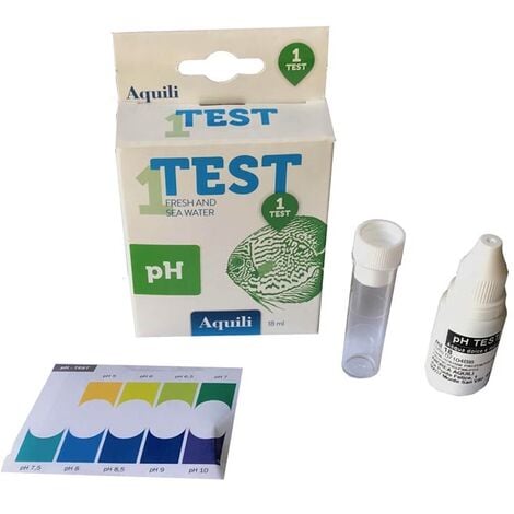 Aquili Test Colorimetrico per la Misurazione del Ph in Acqua Dolce