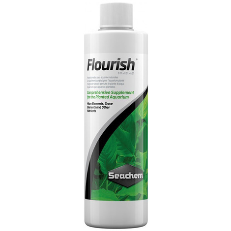 Seachem Flourish 100ml - Integratore di Oligoelementi +Vitamine+  Amminoacidi per Piante d'acqua dolce