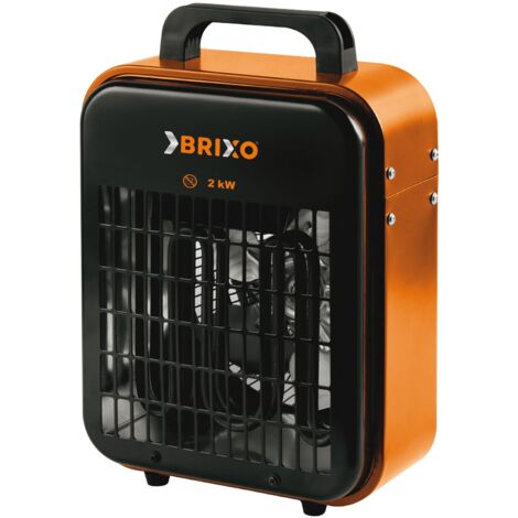 Calentador de aire eléctrico Fan Brixo - Potencia del generador 2000 vatios