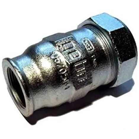 Conector de compresión Gebo Quick QI 1/2" GW para tuberías de acero