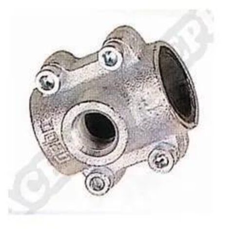 Abrazadera de montaje Gebo ANB de 3/4" x 1/2" para tubos de acero