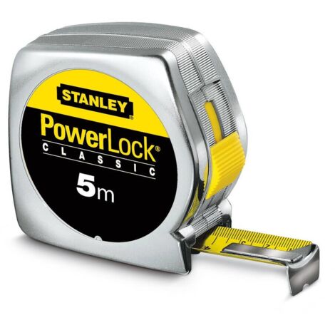 Stanley 1-33-191 Metros Recubrimiento de Carbono Recubierto de Mylar Ancho 19 mm 5 m