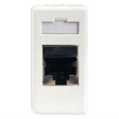 Toma de datos sistema Gewiss FTP categoría 5E RJ45 GW20243