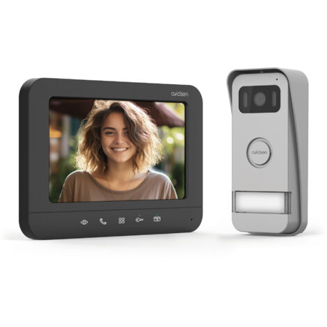Videoportero color - 2 hilos - doble control - Avidsen Prima - Avidsen - 112300