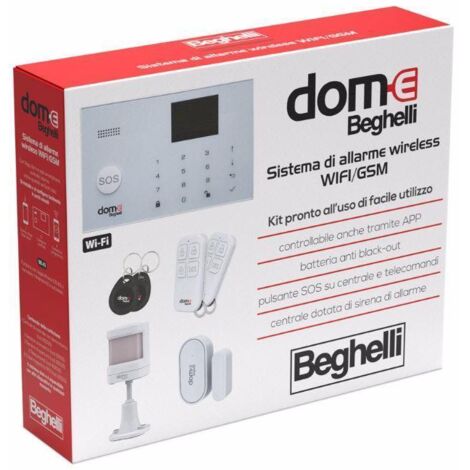 Dom-e beghelli wi-fi / gsm kit de alarma - 60103 (1/2)