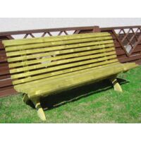 Banco de madera impregnada LASA Green Park