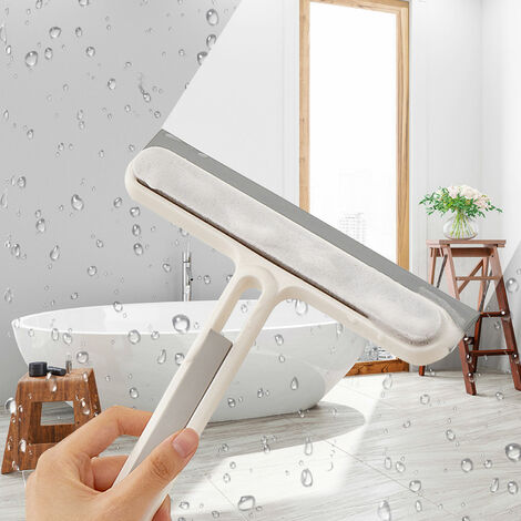 Doppelseitiger Fensterabzieher - Effektive Reinigungsbürste Für Spiegel & Fliesen