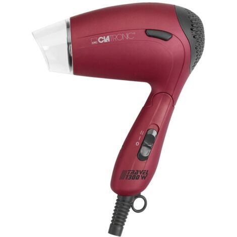 Sèche-cheveux 1200W – Longueur de câble 180 cm – 2 niveaux de puissance – Diffuseur de volume inclus – Poignée rabattable – Clatronic (1/6)