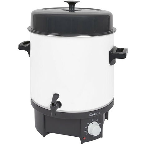 Stérilisateur à bocaux 25L 1800W Clatronic EKA 3338 Blanc (1/5)