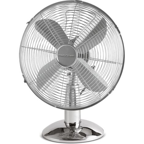 Ventilateur de table design Inox 25 cm Proficare PC-VL 3062 M (1/7)