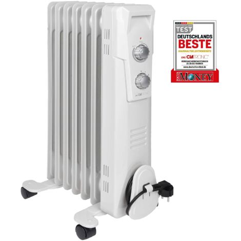 Radiateur bain d'huile 7R 1500W Clatronic RA3735-blanc (1/6)