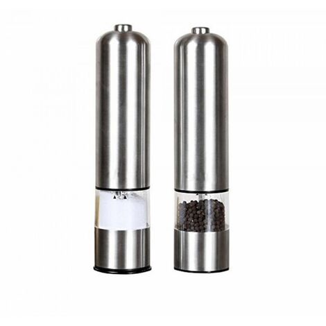 Moulin à poivre ou à sel en acier inoxydable Herzberg HG8106 (1/5)