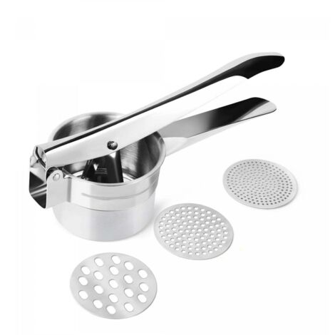 Pilon Patates Qualité Presse-Purée Deiss PRO - Acier Inoxydable, Manche Caoutchouc, Compatible Lave-Vaisselle Presse-purée Lave-vaisselle Pilon Patates Qualité Presse-Purée Deiss PRO - Acier Inoxydable, Manche Caoutchouc, Compatible Lave-Vaisselle Presse-purée Lave-vaisselle