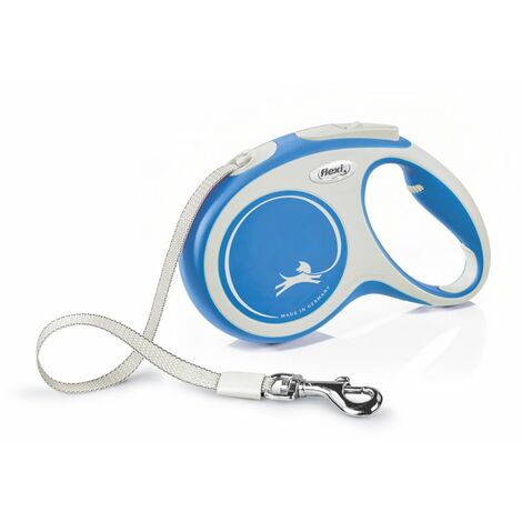 Laisse New Comfort M Tape 5 m blue Flexi CF20T5-251-BL-20