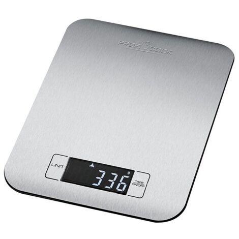 Balance de cuisine Profi Cook PC-KW 1061 Plage de pesée (max.)=5 kg acier inoxydable, noir A962211
