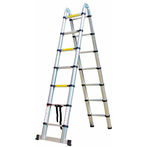 Échelle telescopique de 4,40m Herzberg HG5440-ALU (1/5)