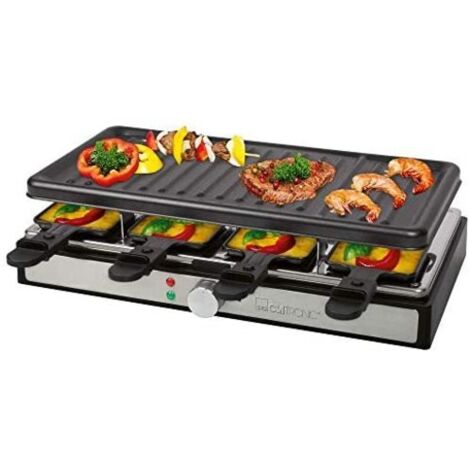 Clatronic RG 3757 Raclette électrique noir 8 personnes (1/5)