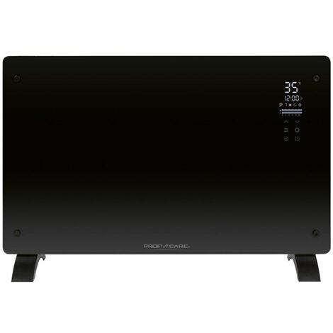 Convecteur en verre 2000W Noir Proficare PC-GKH3119-Noir (1/5)