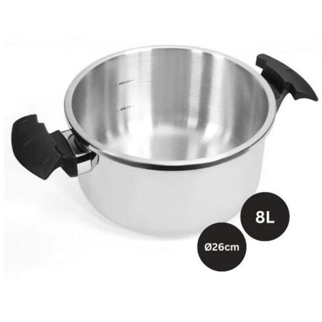 Autocuiseur en acier inoxydable 8L Royalty Line  RL26PS8L