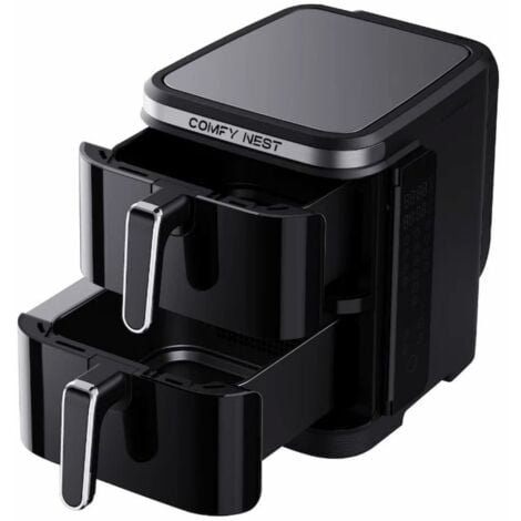 Friteuse à air chaud Air fryer double panier verticale 11L 2800W Comfy Nest CN06177