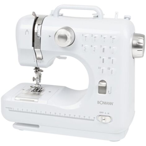 Machine à coudre 12 points Blanc Bomann NM6063CB-Blanc