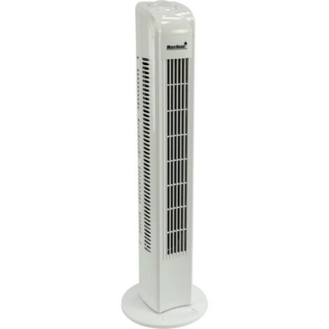 Ventilateur Tour 45W pivotant Blanc Maxxhome FT-75