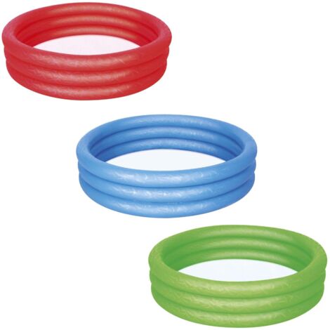 Piscine 1.22 m x 25 cm Gonfable 3 anneaux Bestway 51025 (1/5)