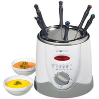 Friteuse électrique 1L pour 6 personnes – Puissance 840W – Tension 220-240V – Boîtier Cool-Touch – Température jusqu'à 190°C – Clatronic